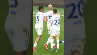 Three goals in three games for Bamford lufc leedsunited [upl. by Fulks567]