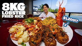 8KG Lobster Fried Rice Challenge in Desaru  1200 Fried Rice  Last Day of Malaysia Food Tour [upl. by Deeyn]