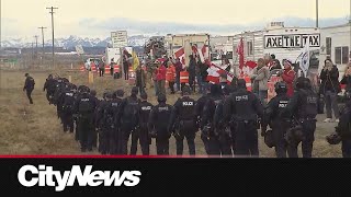 Alberta carbon tax protest enters day two [upl. by Ain498]