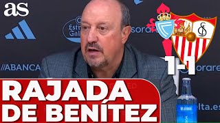 RAFA BENÍTEZ explota contra el ÁRBITRO y la POLÉMICA física masa newtons [upl. by Lenoj319]