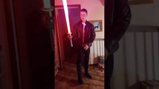 neosabers Combat master Saber and Saber Scabbard Review starwars lightsaberaddict foryou short [upl. by Noxin]