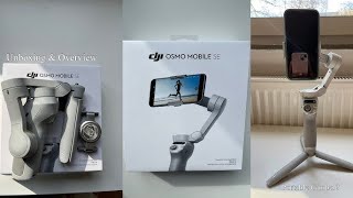 DJI OSMO Mobile SE  Unboxing Tutorial amp How to use a Iphone  Smartphone Gimbal [upl. by Marlena]