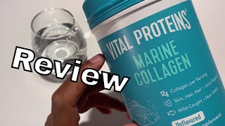 Vital Proteins Marine Collagen Peptides Review and Taste Test [upl. by Barnet]