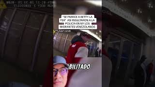 VENEZOLANOS EN NEW YORK NO RESPETAN A LA POLICIA 😱 [upl. by Amarette]