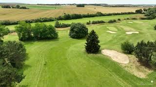 Golf DAbleiges  drone aerial video  Le Vexin  hole07 [upl. by Ruthie]