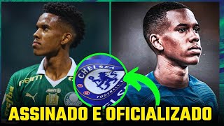 É OFICIAL PALMEIRAS VENDE ESTEVÃO AO CHELSEA VEJA VALORES E DETALHES DA NEGOCIAÇÃO [upl. by Karrah]