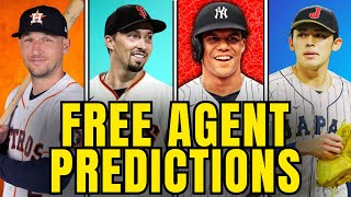 2025 MLB Free Agent Predictions  OVER 100 PLAYERS  佐々木朗希  野球フリーエージェントの予想 [upl. by Hayyikaz375]