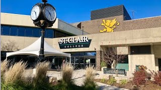 St Clair College Windsor Campus Tour 2022  College in Windsor Canada 🇨🇦 [upl. by Akem]