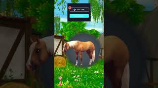 new horse discounts in Star Stable shorts starstable gaming horse [upl. by Lehacim687]