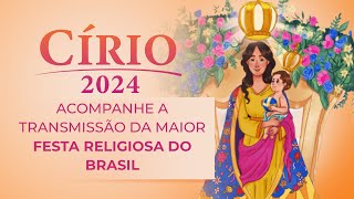 Círio 2024 assista à cobertura da maior festa religiosa do Brasil direto de Belém círiodenazare [upl. by Lesnah]