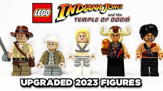 LEGO Indiana Jones Temple of Doom Minifigures Updated [upl. by Vesta730]