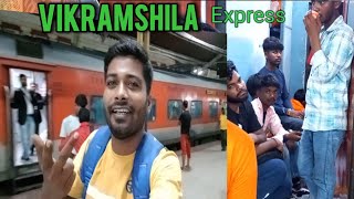 VIKRAMSHILA EXPRESS TRAIN JOURNEY  Train Review  12368 [upl. by Filemon]