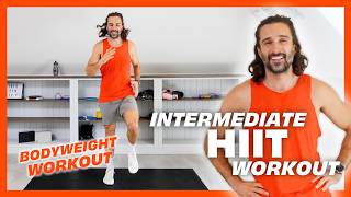 INTERMEDIATE CARDIO Workout  Joe Wicks Workouts [upl. by Kcinnay743]