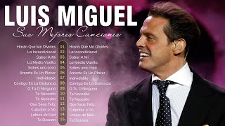 Luis Miguel 90s Sus Exitos Romanticos 💕 Mejores Canciones 💕 Mix Romanticos💕 Baladas en Español [upl. by Thetes246]