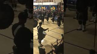 NYPD Pipes and Drums entering St Patricks Day Dance 04 28 2018 [upl. by Jeanne483]