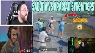 SABUNA VS ARABIAN PUBG STREAMER 😈 Arabian top player  ATRO55 [upl. by Olegnalehcim]