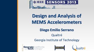 Design and Analysis of MEMS Accelerometers [upl. by Anillek]