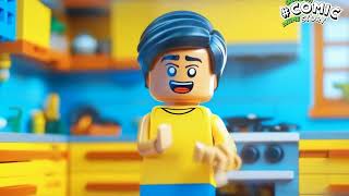 Peanuts Jar Raju Learns lesson about greed Lego Stories  Animated Cartoon English Story [upl. by Downe]