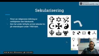 Världens religioner  sekulariseringen i Sverige [upl. by Akcira702]