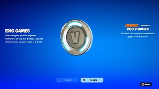 Fortnite has started Refunding players FREE Vbucks [upl. by Jeniffer]