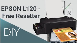 Epson L120  Free Resetter diy epson Epsonprinterresetter L120 [upl. by Enoyrt135]