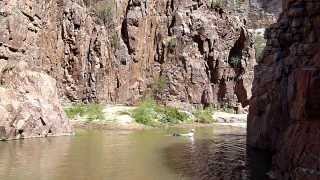 Fun in Aravaipa Canyon [upl. by Lalittah]