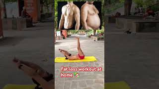 Weight loss Exercise at home  Exercise to loss belly fat  belly fat exercise for women shorts [upl. by Haywood250]