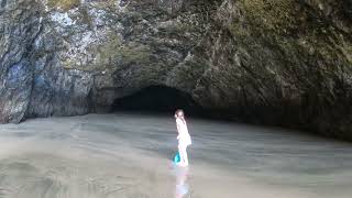 Exploring the stunning beauty of Bethells Beach part 9 🌊✨ BethellsBeach NZAdventures BeachVibes [upl. by Idell]