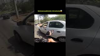 Motoqueiros Quebrando retrovisor shorts motorcycle viralvideo [upl. by Tade209]