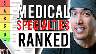 Ranking Doctor Specialties from BEST to WORST Part 1 [upl. by Arbua127]