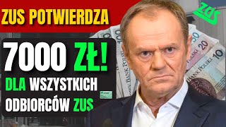 Seniorzy 65 świętują ZUS potwierdza podwójne wypłaty emerytur – do 7000 zł [upl. by Alfie]