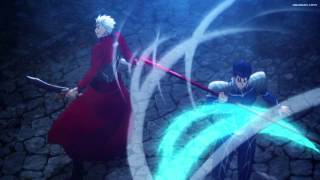 FSN UBW AMV Lancer vs Archer All Fights  Riot ♫ [upl. by Dara]