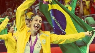 The best of Sheilla Castro 13 💓 Homenagem Olímpica 💓 Golden Set Volei Brasil 💓 [upl. by Bazil]