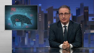 Pig Butchering Scams Last Week Tonight with John Oliver HBO [upl. by Idnyl24]