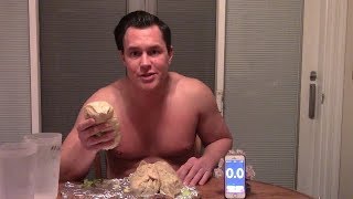 EATING 3 CHIPOTLE BURRITOS CHALLENGE [upl. by Layton]