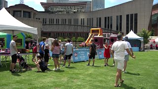 Thousands gather in Nashville for fun and fireworks on July 4th [upl. by Naik]