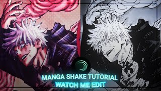 Manga Shake Tutorial Alight Motion Preset [upl. by Asilehc]