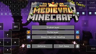 Pojavlauncher for Android  Medieval Modpacks  Minecraft java  Minecraft mods [upl. by Schaaff]