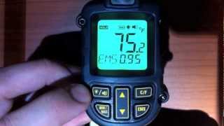 DeWALT DCT414S1 12V MAX Infrared Thermometer Kit  Review [upl. by Aketal]