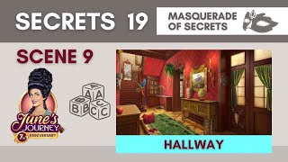 June’s Journey  Secrets  Masquerade of Secrets  Scene 9  Hallway Word Mode [upl. by Stedmann]