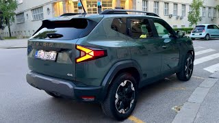 DACIA DUSTER 2024  EVENING POV test drive TCe 130 HP 4X4 DIGITAL cockpit amp AMBIENT colors [upl. by Lomaj]