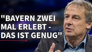 Klinsmann „Durfte den FC Bayern zweimal erleben Das ist genug“  Sport und Talk aus dem Hangar7 [upl. by Adnawt]