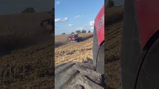 farming agriculture combine harvest caseih [upl. by Nottus37]