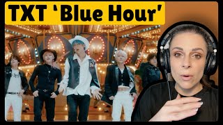 TXT Blue Hour MV  REACTION [upl. by Demy189]