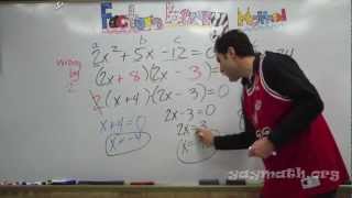 Factoring with the Berry Method in Chicago HD [upl. by Teresa]