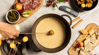 Thermapen  Three Cheese Fondue Recipe shorts [upl. by Legyn]