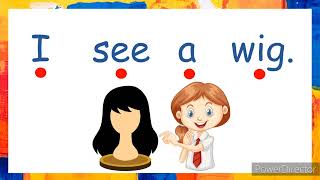 CVC Reading Lesson 3  CVC Words in Sentences  Sentences with Short Vowel Ii [upl. by Atekal]