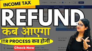 Income Tax Refund कब आएगा  Refund  Income Tax Return 202425 Processing amp Refund issues [upl. by Annabella614]