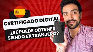 Certificado digital para extranjeros en España [upl. by Redd828]