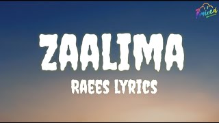 Zaalima  Raees  Shah Rukh Khan amp Mahira Khan  Arijit Singh  7Mixed [upl. by Landers674]